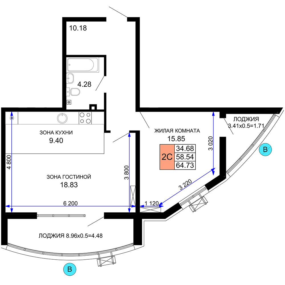 Планировка квартиры