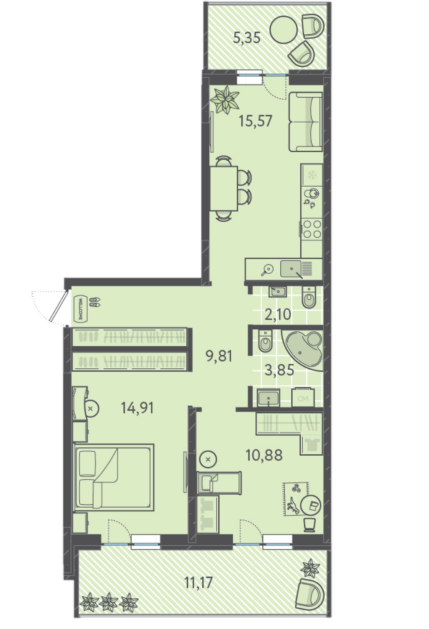 Планировка квартиры