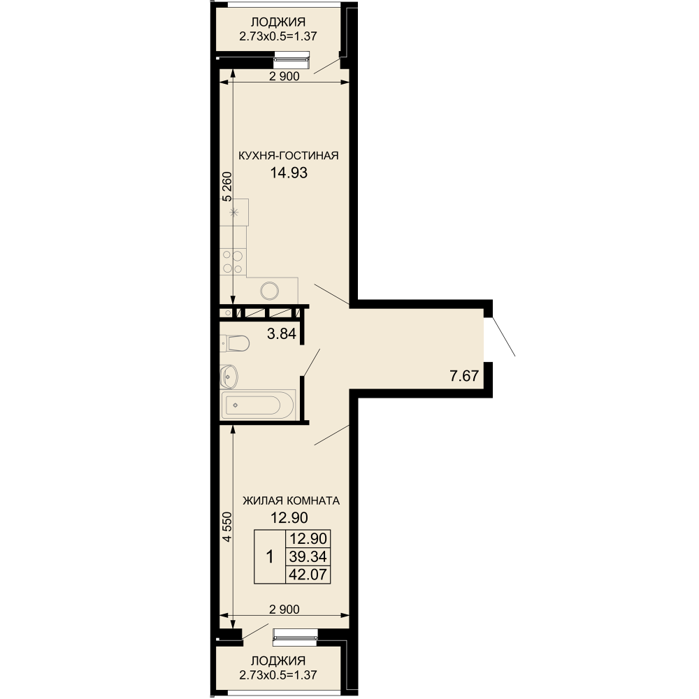 Планировка квартиры