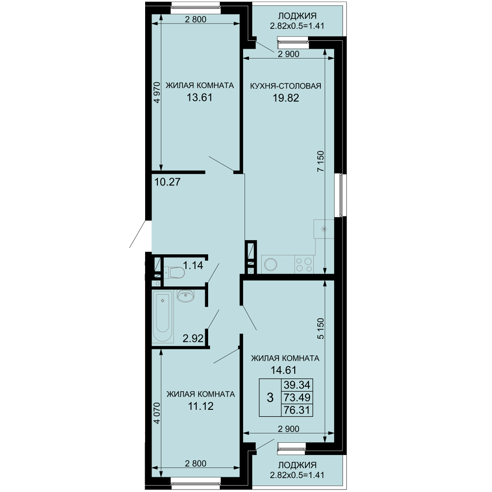 Планировка квартиры