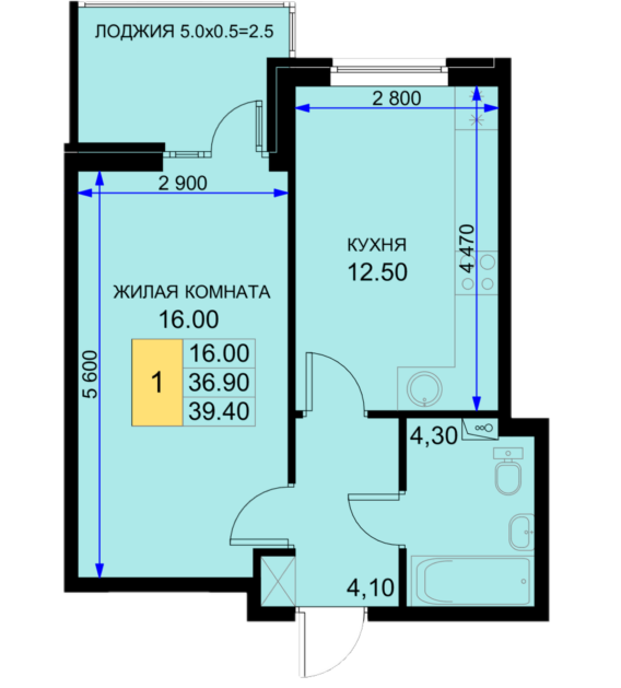 Планировка квартиры