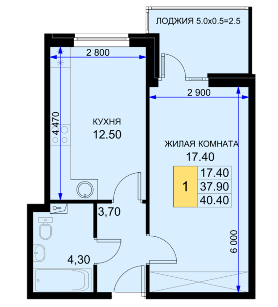 Планировка квартиры