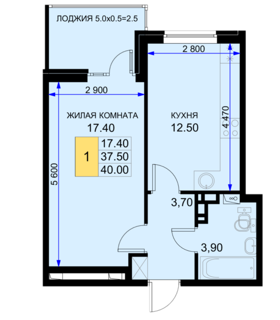 Планировка квартиры