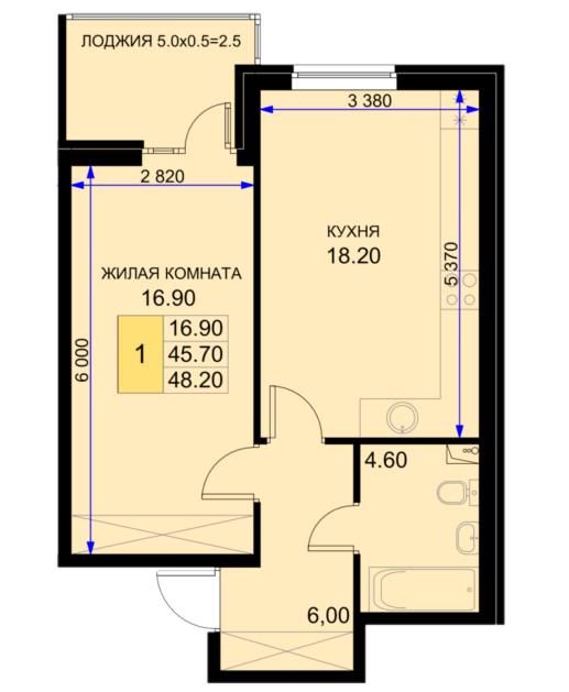 Планировка квартиры
