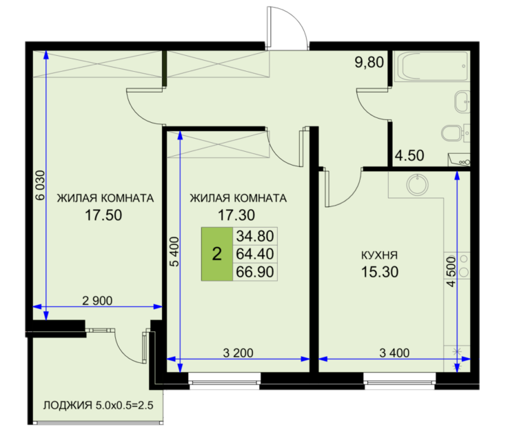 Планировка квартиры