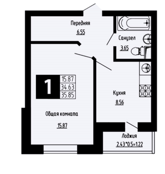 Планировка квартиры