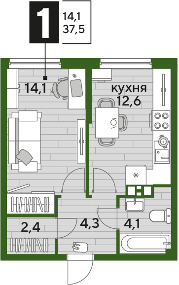 Планировка квартиры