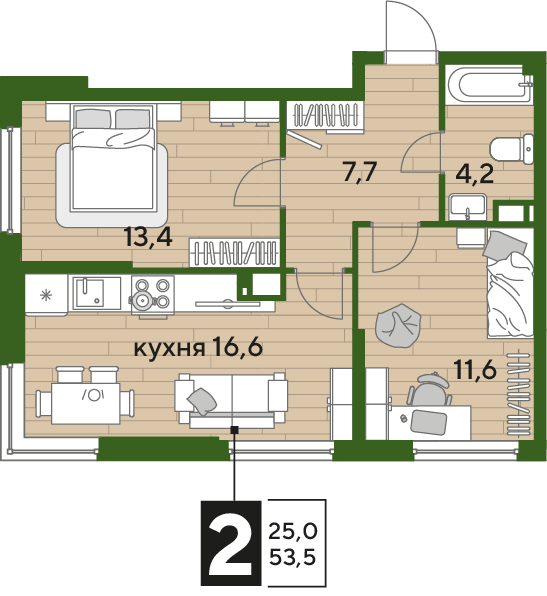 Планировка квартиры