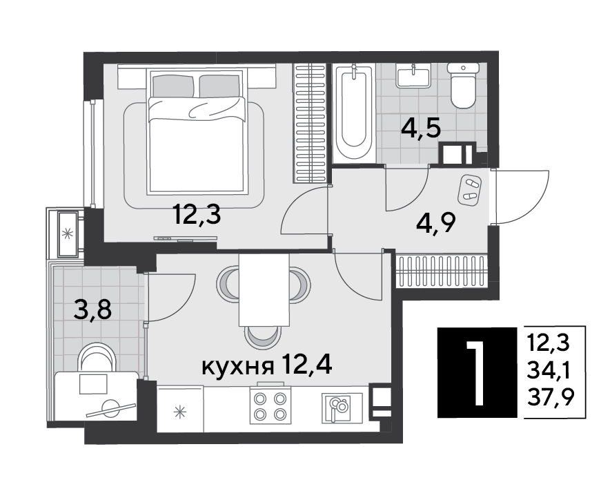 Планировка квартиры