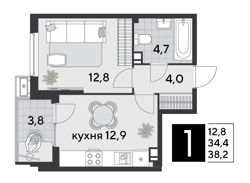 Планировка квартиры
