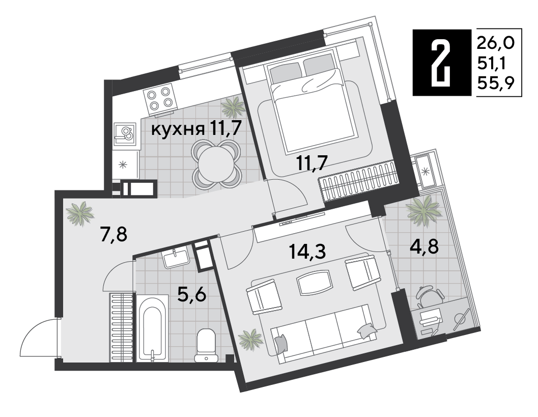 Планировка квартиры
