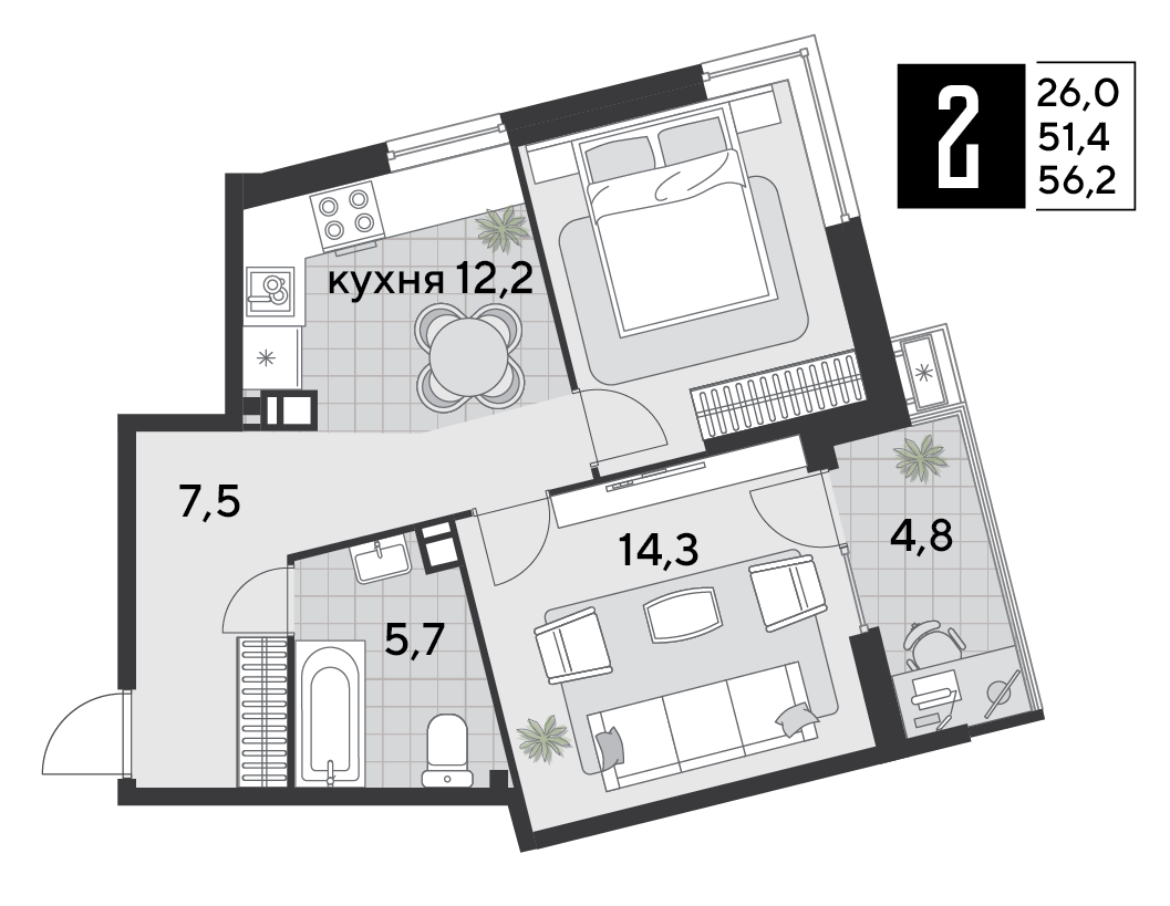 Планировка квартиры