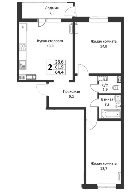 Планировка квартиры