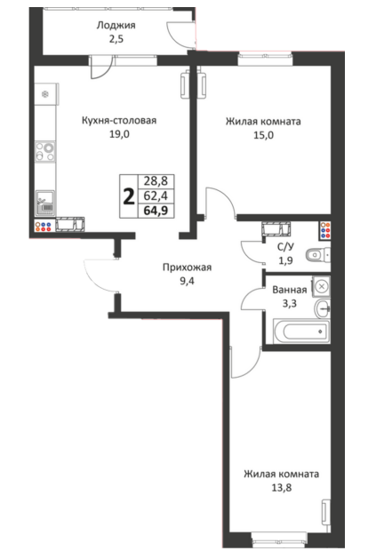 Планировка квартиры