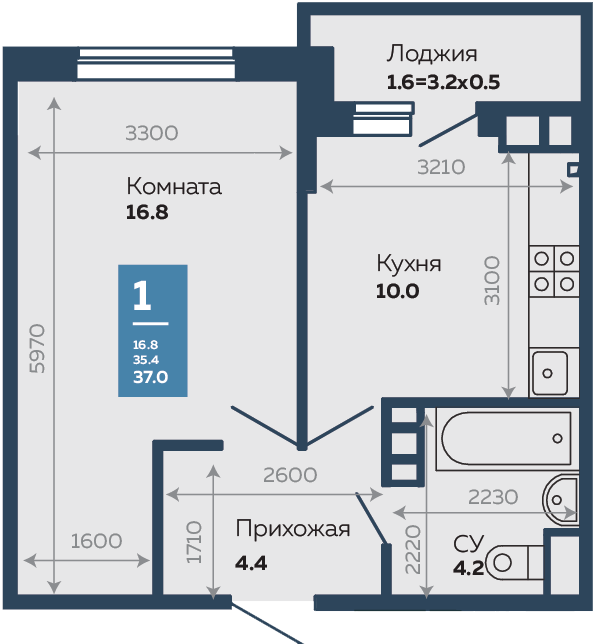 Планировка квартиры