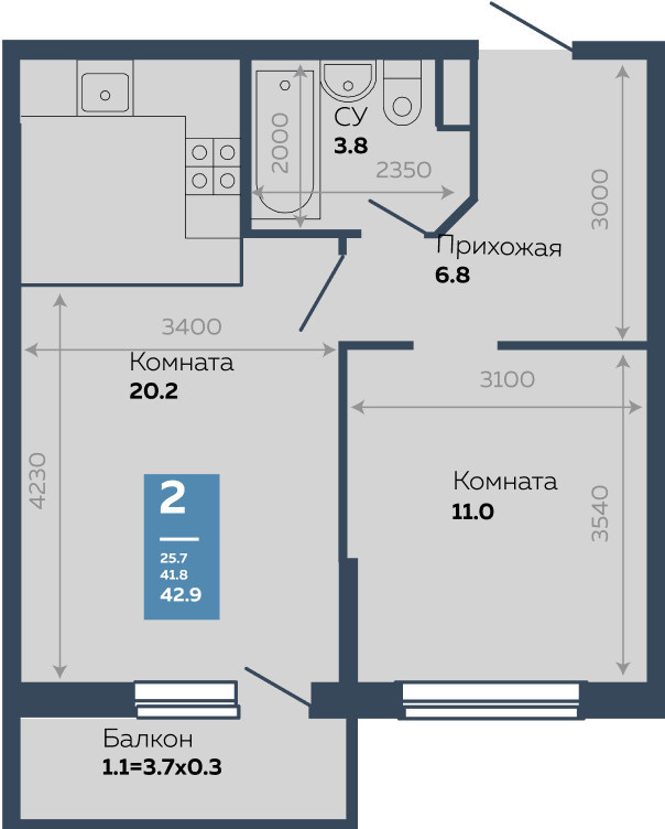 Планировка квартиры