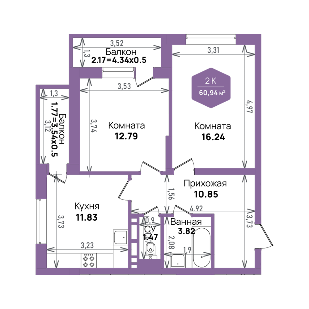 Планировка квартиры
