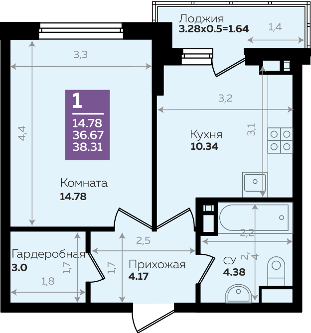 Планировка квартиры