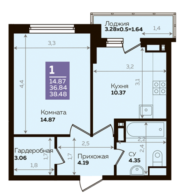 Планировка квартиры