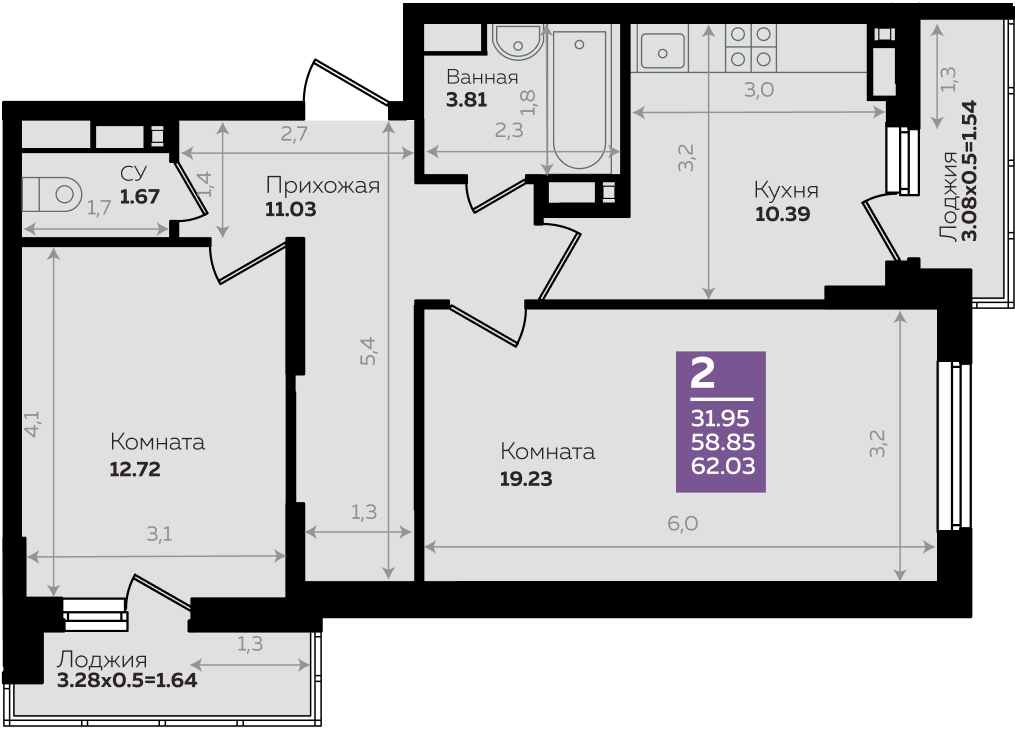Планировка квартиры