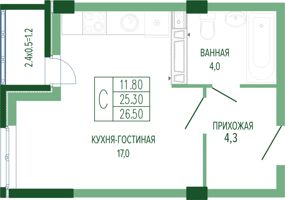 Планировка квартиры