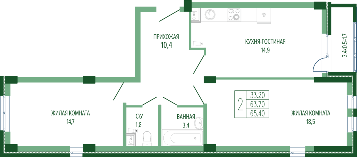 Планировка квартиры