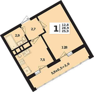 Планировка квартиры