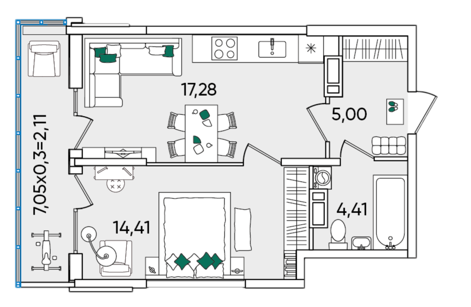 Планировка квартиры