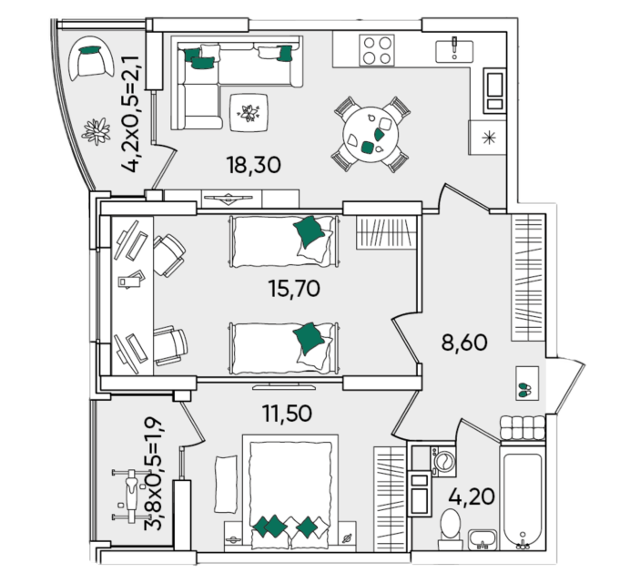 Планировка квартиры
