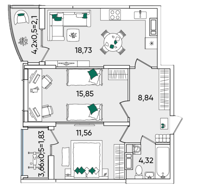 Планировка квартиры