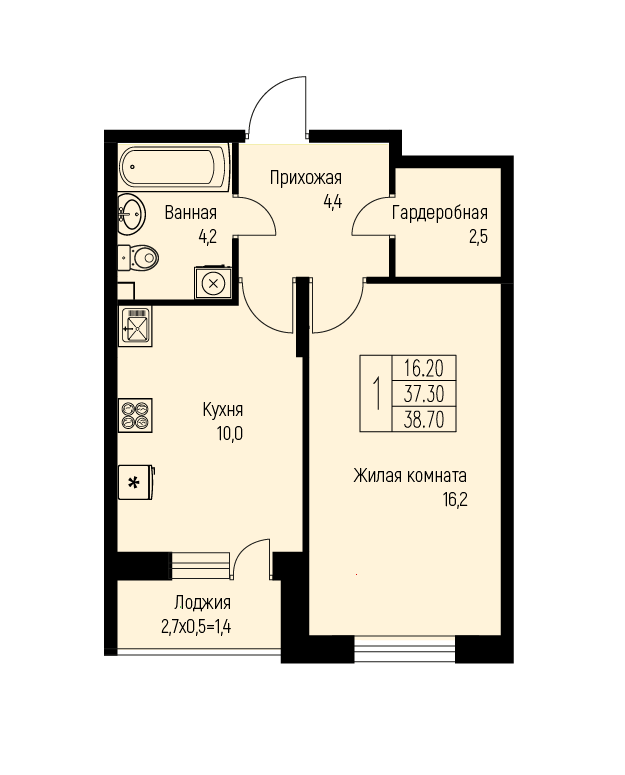 Планировка квартиры