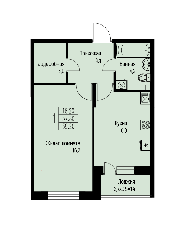 Планировка квартиры