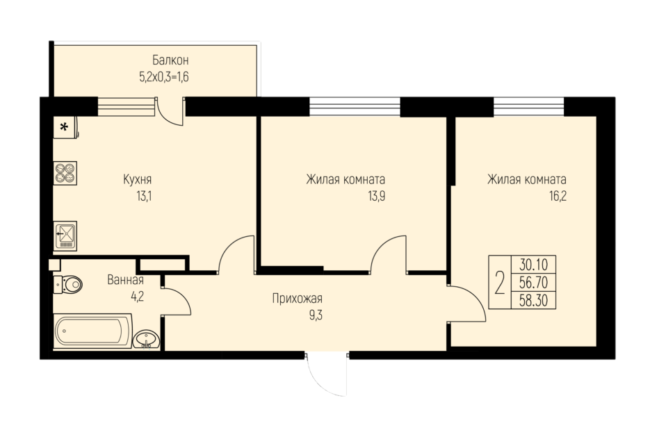 Планировка квартиры