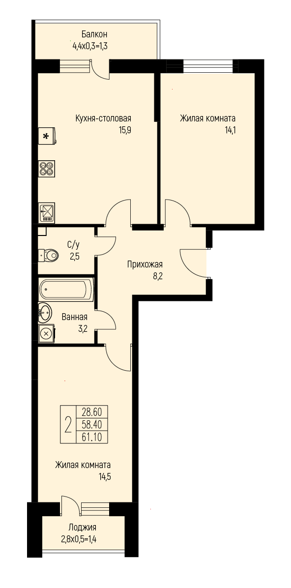 Планировка квартиры