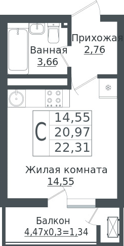 Планировка квартиры