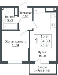 Планировка квартиры