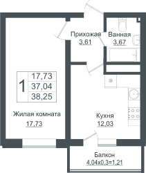 Планировка квартиры